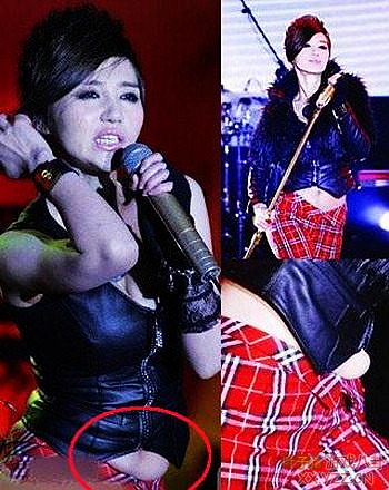 图揭娱乐圈女星吓人失败着装