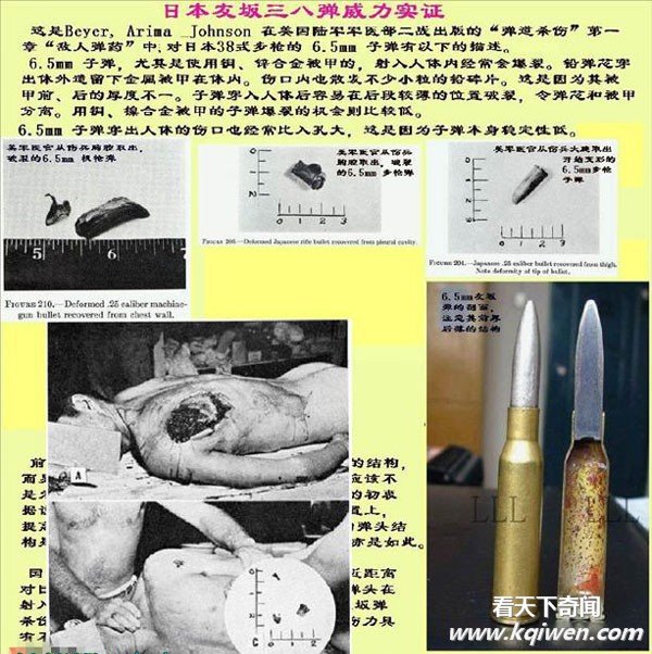 枪击人体试验的实图揭秘日本三八弹的威力(组图)