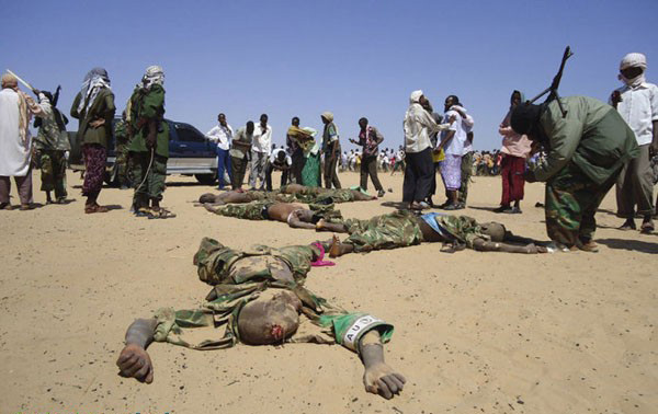 刑场实拍索马里枪决叛军真实画面(组图)