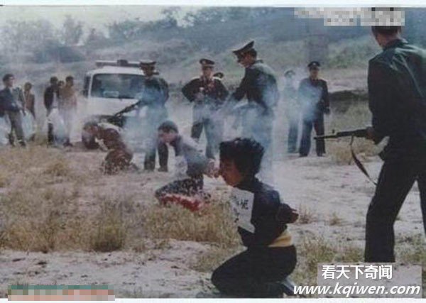 枪毙死刑犯现场照片集揭秘中国早年死刑执行全过程(恐怖组图32P)